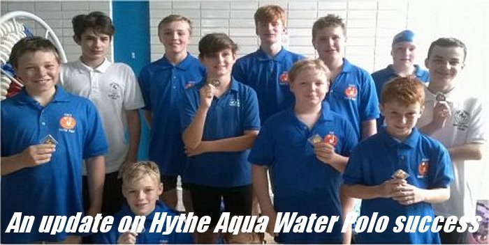 An update on Hythe Aqua Water Polo success 